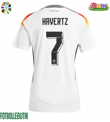 Tyskland Kai Havertz #7 Hemmatröja Kvinnor EM 2024 Kortärmad